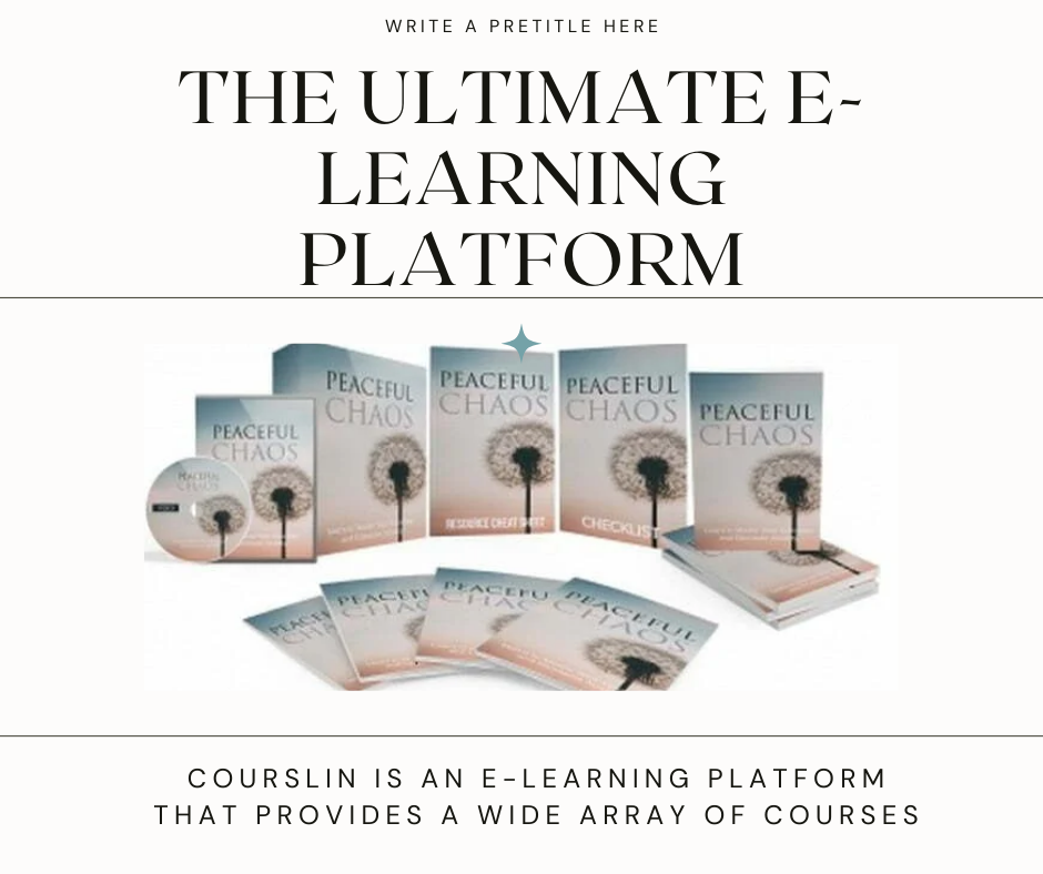 The Ultimate E-Learning Platform